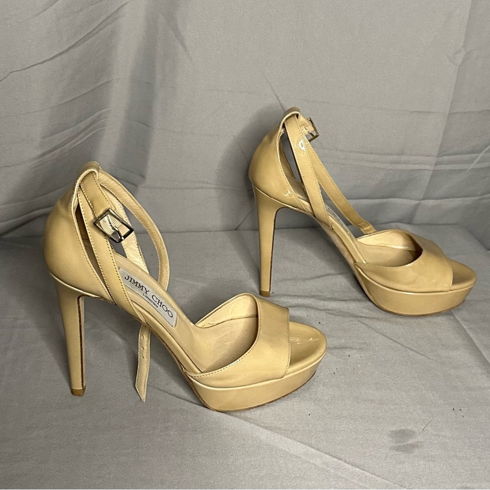 Nude Jimmy Choo heels size 37